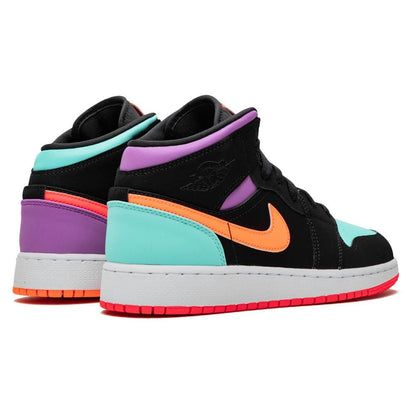 Air Jordan 1 Mid GS 'Candy' — UK 13.5 | EU 32 | US 1Y — Back View
