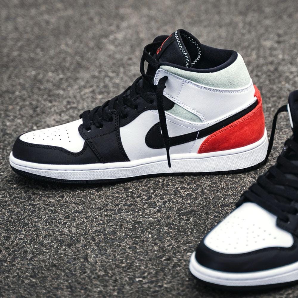Air Jordan 1 Mid SE 'Union Black Toe' — UK 3 | EU 35.5 | US 3.5 — Alternate View 8