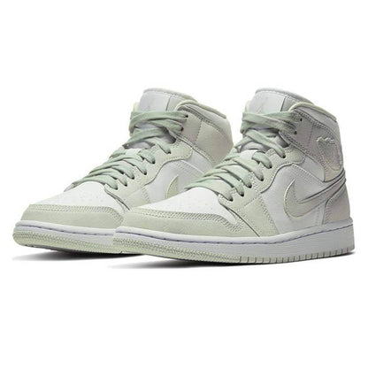 Air Jordan 1 Mid Spruce Aura (W) — UK 2.5 | EU 35.5 | US 5 — Side View