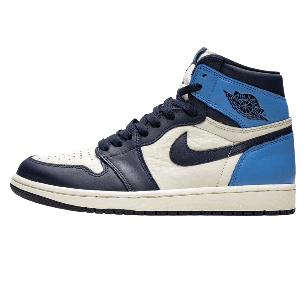 Air Jordan 1 Retro High OG 'Obsidian' UNC — UK 3 | EU 35.5 | US 3.5 — Front View