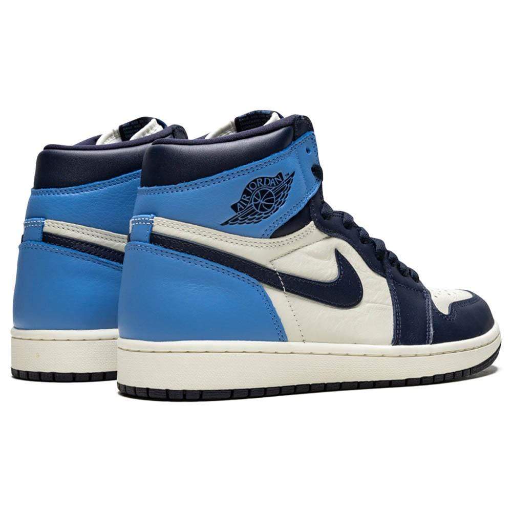 Air Jordan 1 Retro High OG 'Obsidian' UNC — UK 3 | EU 35.5 | US 3.5 — Top View