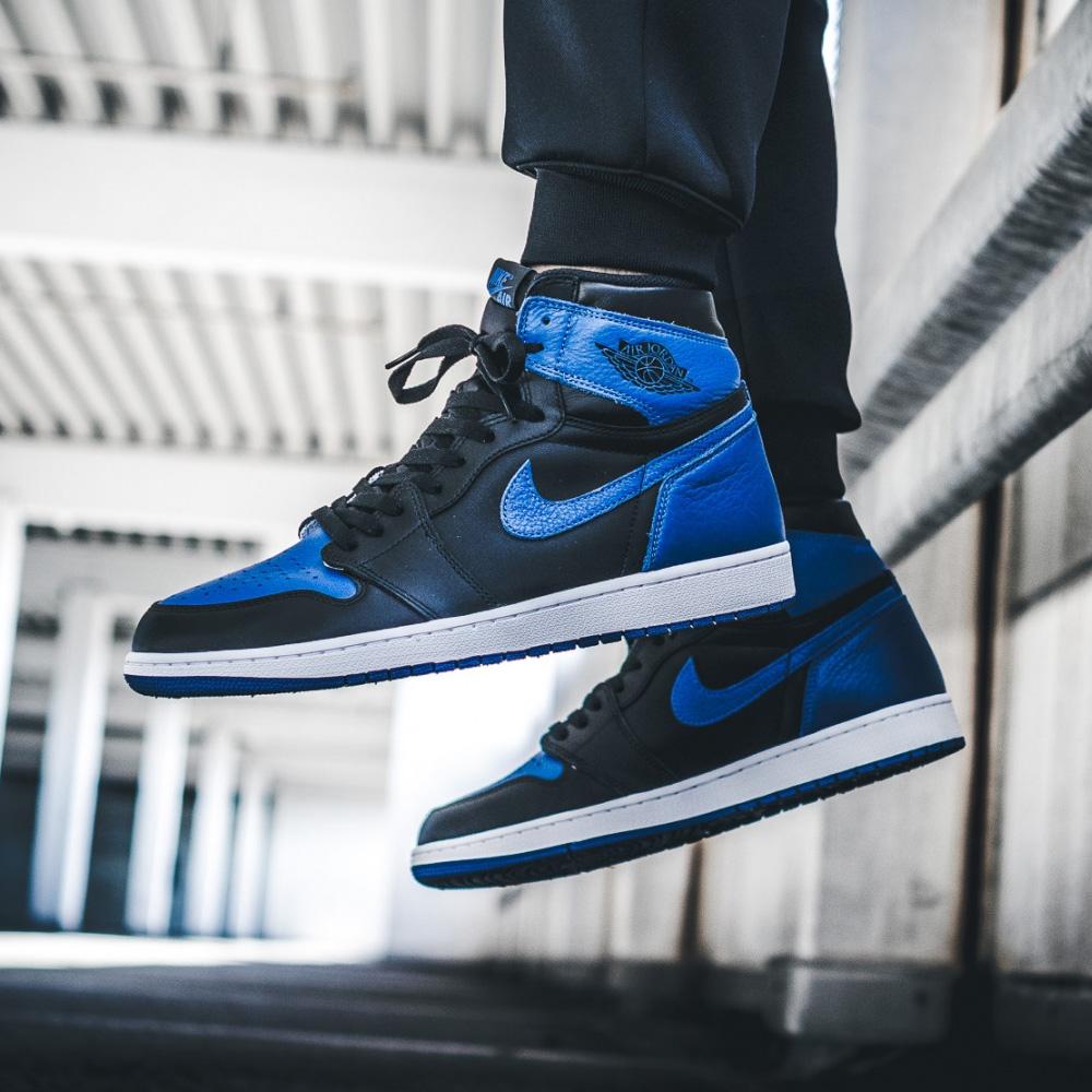 Air Jordan 1 GS Retro High OG Royal — UK 13.5 | EU 32 | US 1Y — Back View