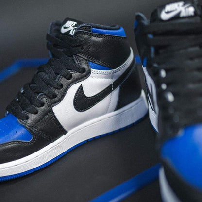 Air Jordan 1 Retro High OG GS 'Royal Toe' — UK 13.5 | EU 32 | US 1Y — Lifestyle View