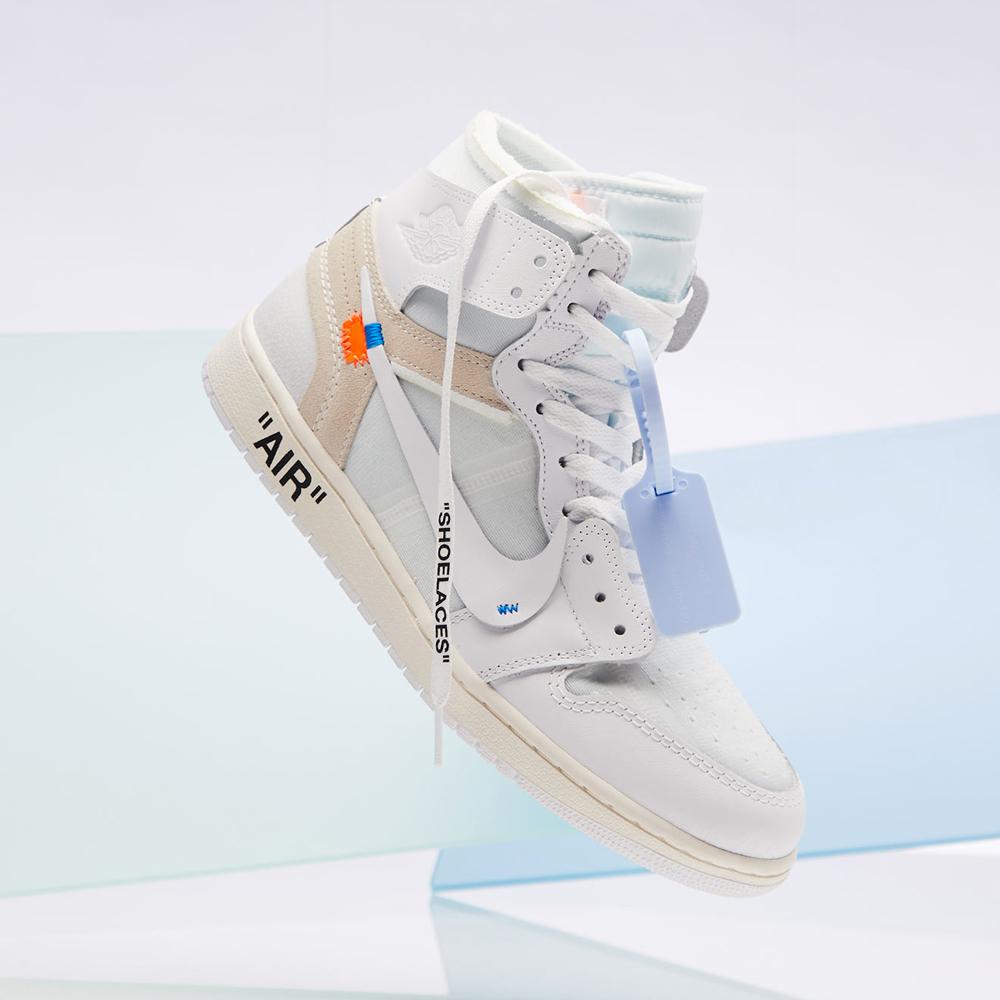 Air Jordan 1 x OFF-WHITE NRG — UK 3 | EU 35.5 | US 3.5 — Lifestyle View