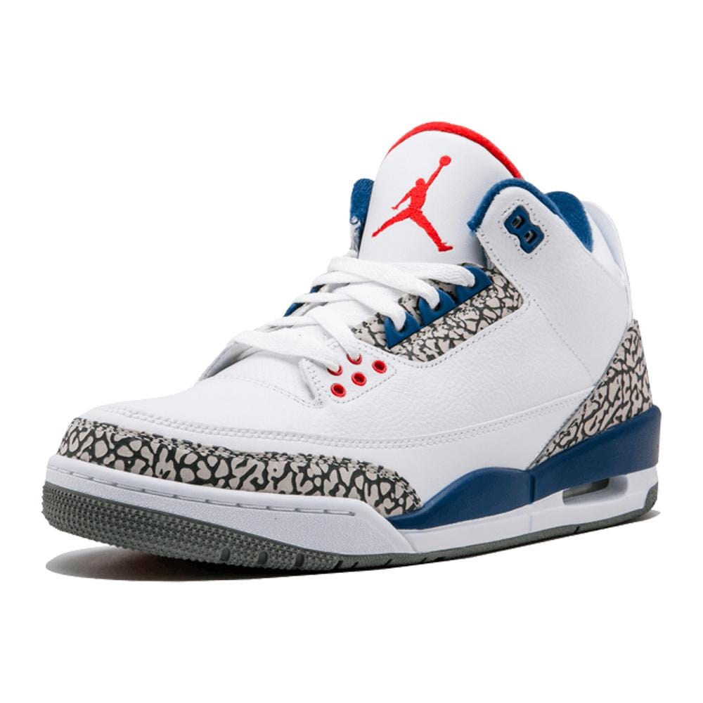 Air Jordan 3 Retro OG True Blue — UK 3 | EU 35.5 | US 3.5 — Detail View