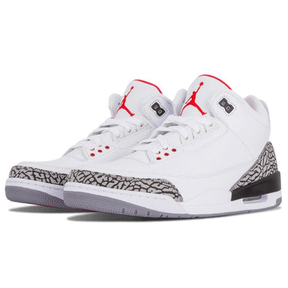 Air Jordan 3 Retro "White Cement" — UK 3 | EU 35.5 | US 3.5 — Side View