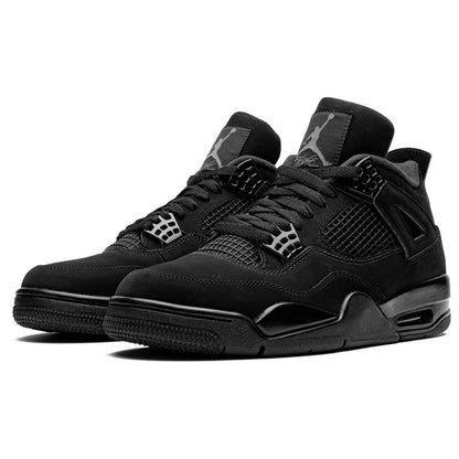 Air Jordan 4 Retro 'Black Cat' 2020 — UK 3 | EU 35.5 | US 3.5 — Side View