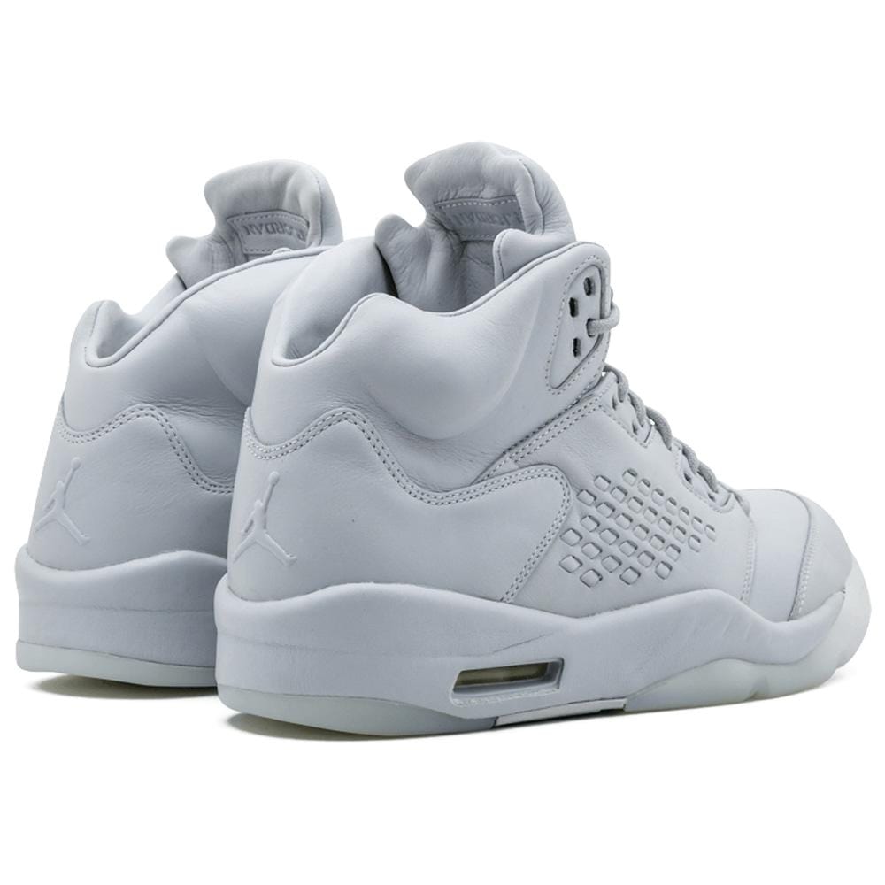 Air Jordan 5 Premium Pure Platinum — UK 3 | EU 35.5 | US 3.5 — Back View