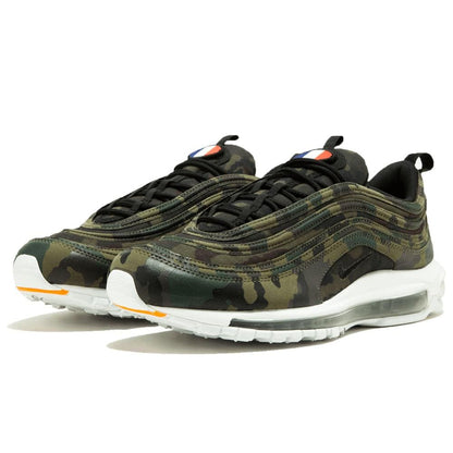 Nike Air Max 97 France Country Camo Pack — UK 3 | EU 35.5 | US 3.5 — Side View
