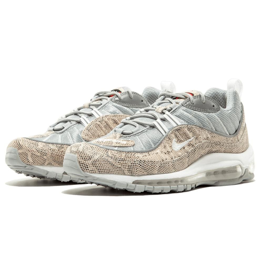 Nike x Supreme Air Max 98 'Cream-Reflect Silver' — UK 3 | EU 35.5 | US 3.5 — Side View