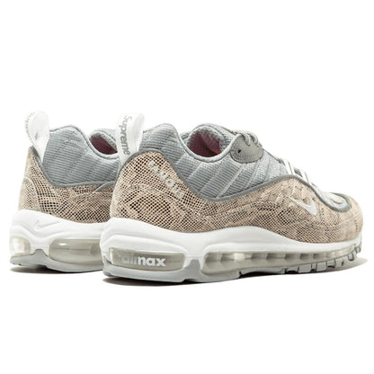 Nike x Supreme Air Max 98 'Cream-Reflect Silver' — UK 3 | EU 35.5 | US 3.5 — Back View