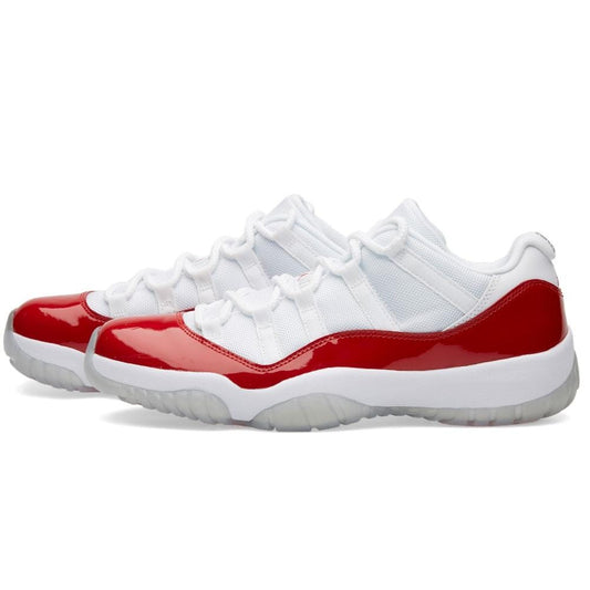 Air Jordan 11 Retro Low Varsity Red — UK 3 | EU 35.5 | US 3.5 — Front View