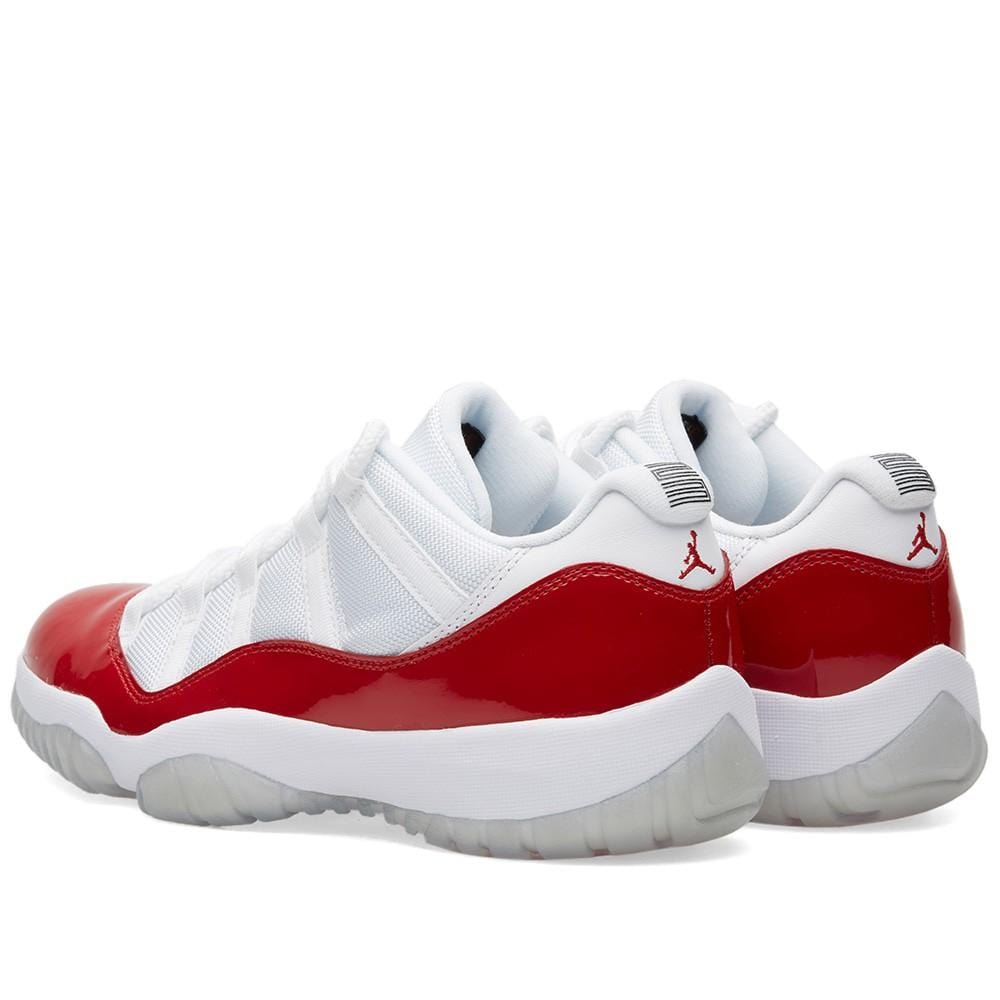 Air Jordan 11 Retro Low Varsity Red — UK 3 | EU 35.5 | US 3.5 — Top View