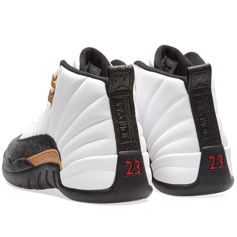 Air Jordan 12 Retro CNY  Chinese New Year 2017 — UK 3 | EU 35.5 | US 3.5 — Back View