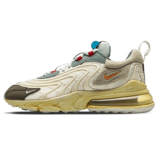 Travis Scott x Nike Air Max 270 React ENG 'Cactus Trails' — UK 3 | EU 35.5 | US 3.5 — Front View