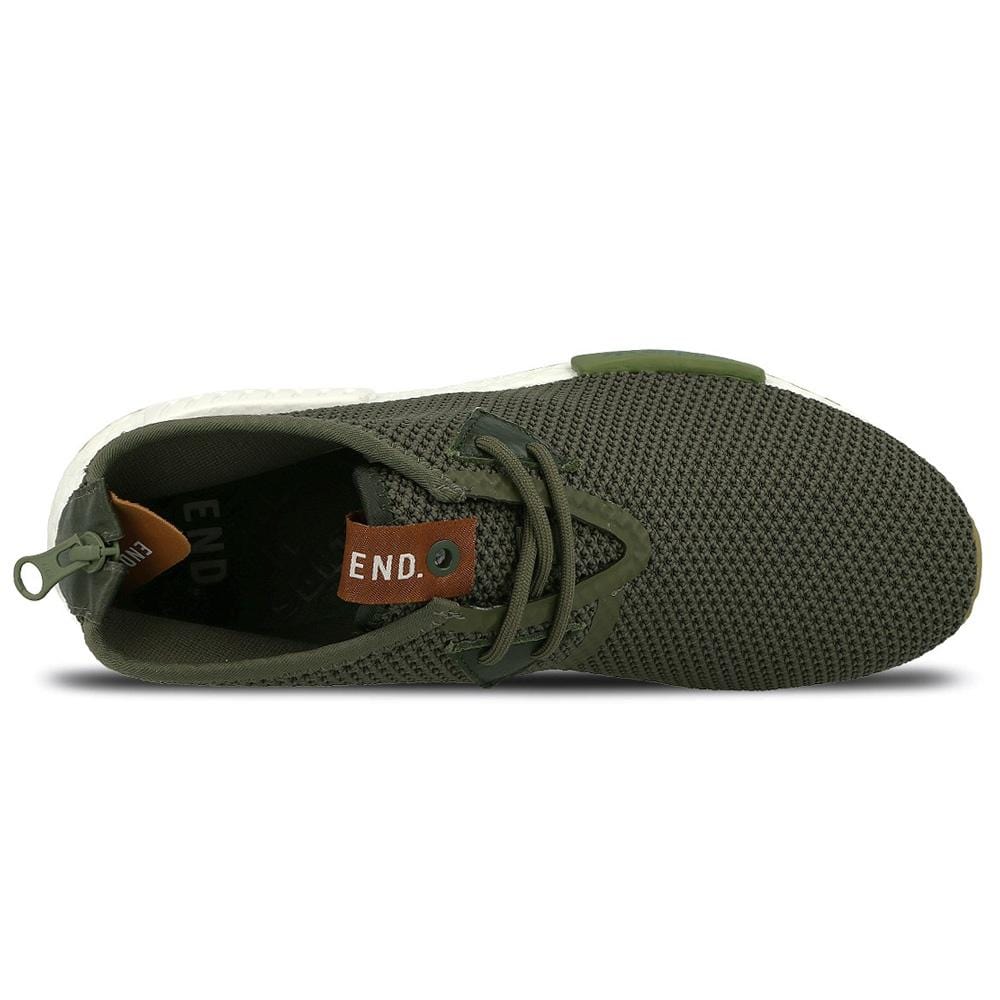 END x Adidas Consortium NMD_C1 Earth Green — UK 3.5 | EU 36 | US 4 — Top View