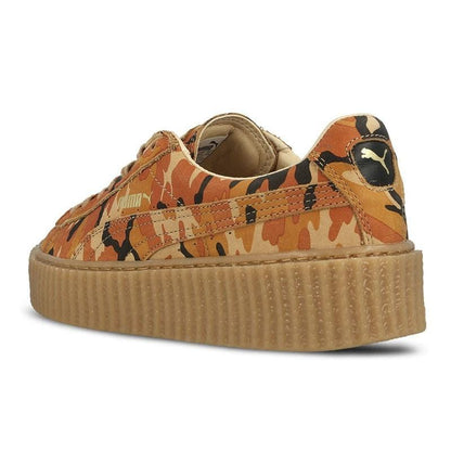 Rihanna x PUMA Suede Creeper Orange Camo — UK 3 | EU 35.5 | US 5.5 — Alternate View 8