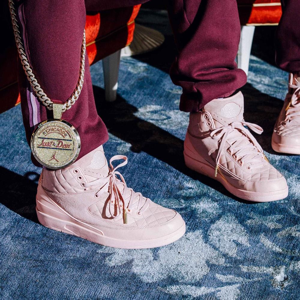 Just Don x Air Jordan 2 Retro GG Arctic Orange — 3 UK | 35.5 EU — Alternate View 7