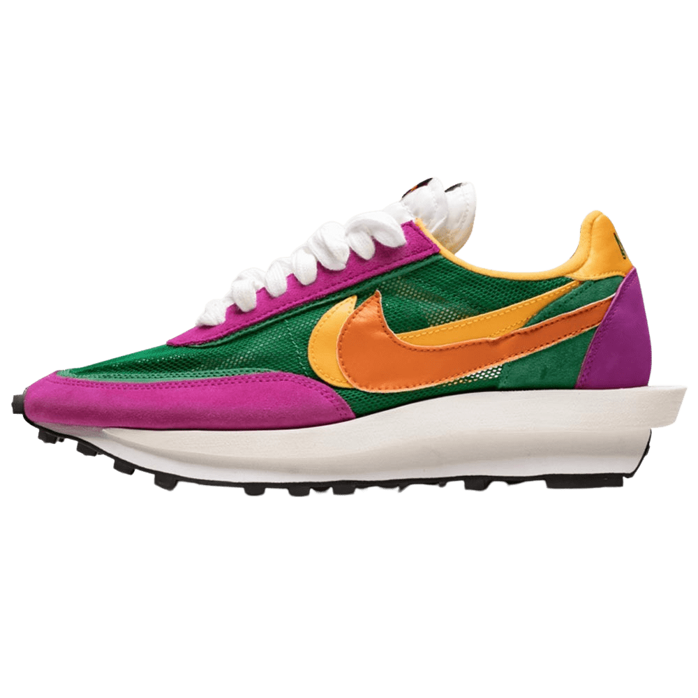 Sacai x LDWaffle 'Pine Green' — UK 3 | EU 35.5 | US 3.5 — Front View