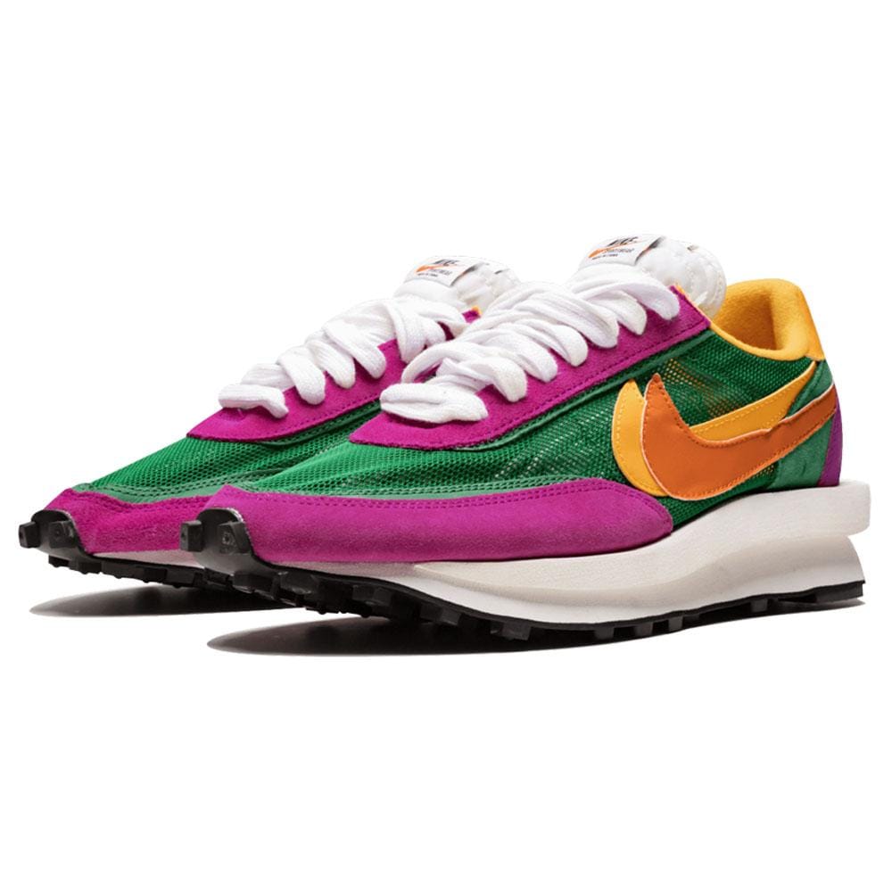 Sacai x LDWaffle 'Pine Green' — UK 3 | EU 35.5 | US 3.5 — Side View