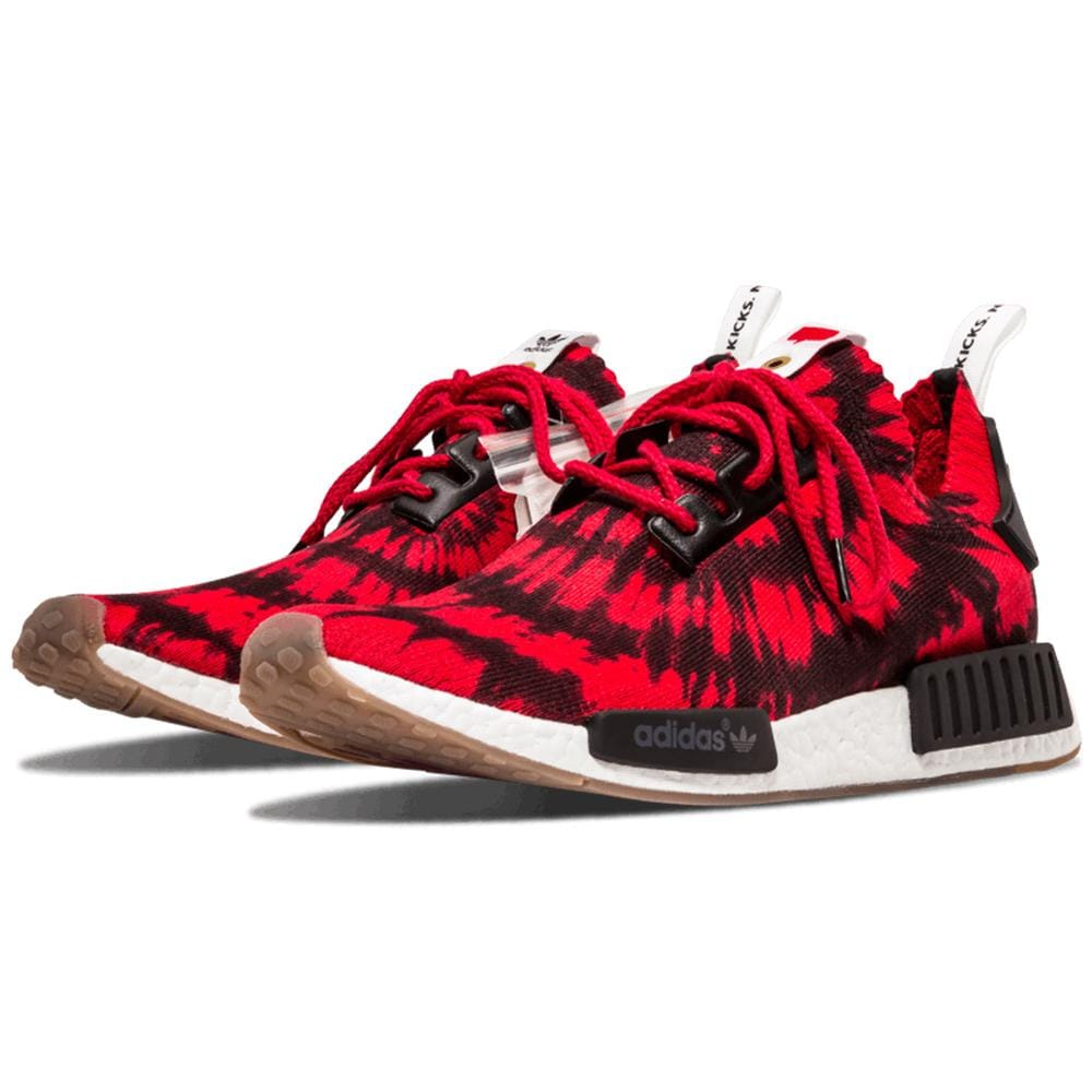 Nice Kicks x adidas NMD Runner Primeknit "Red-Black" — UK 3.5 | EU 36 | US 4 — Lifestyle View