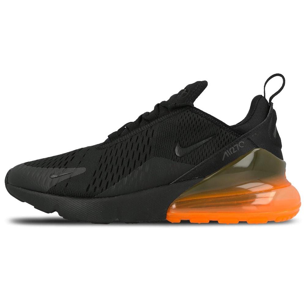Nike Air Max 270 QS Black-Tonal Orange — UK 3 | EU 35.5 | US 3.5 — Front View