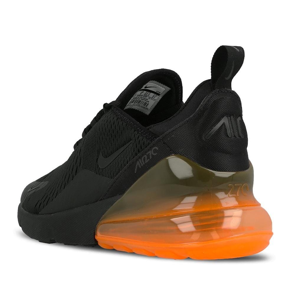 Nike Air Max 270 QS Black-Tonal Orange — UK 3 | EU 35.5 | US 3.5 — Alternate View 7