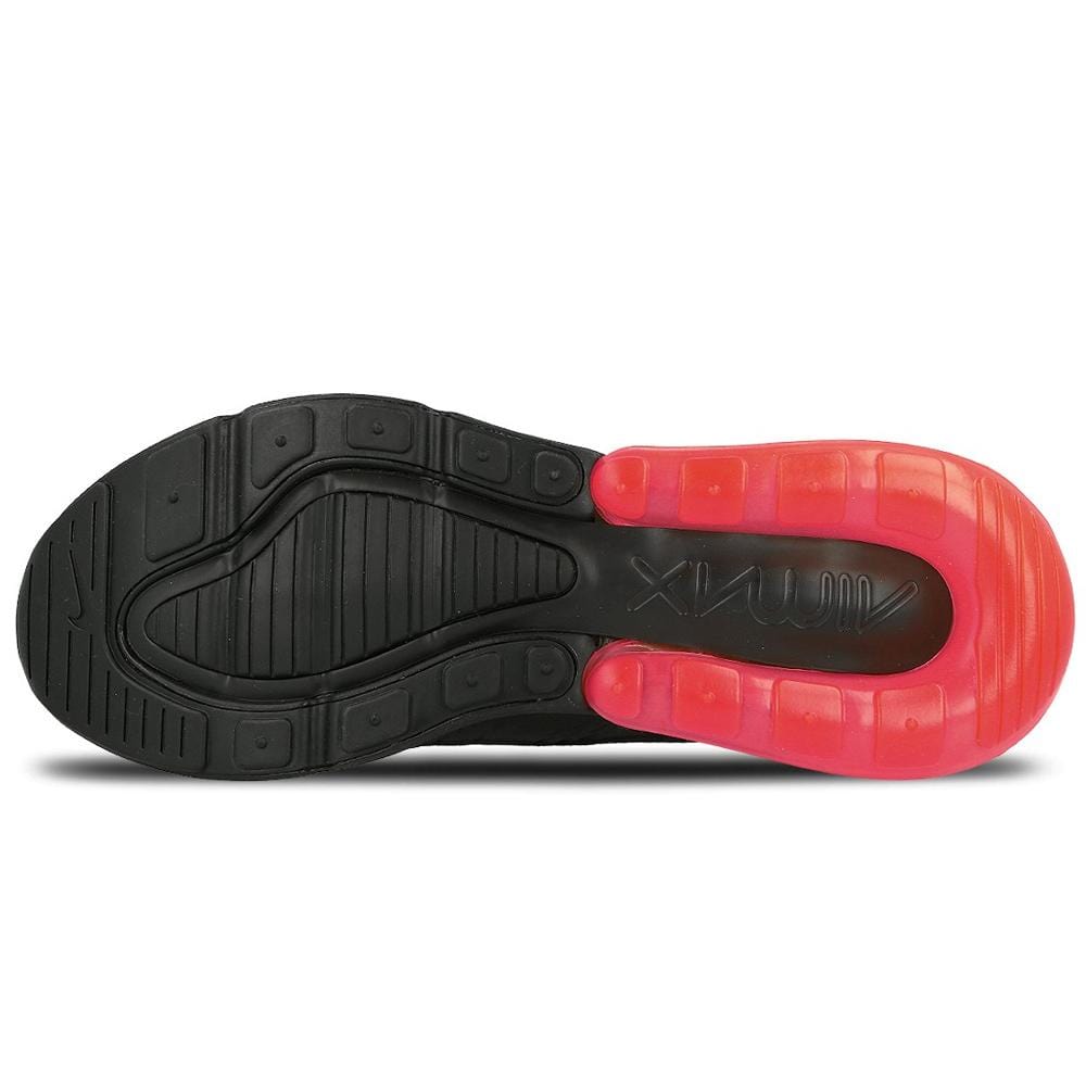 Nike Air Max 270 QS Black-Hot Punch — UK 3 | EU 35.5 | US 3.5 — Top View