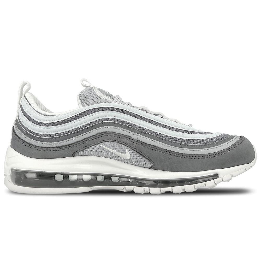 Nike Air Max 97 Premium Wolf Grey-Dark Grey — UK 3 | EU 35.5 | US 3.5 — Side View