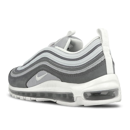Nike Air Max 97 Premium Wolf Grey-Dark Grey — UK 3 | EU 35.5 | US 3.5 — Back View