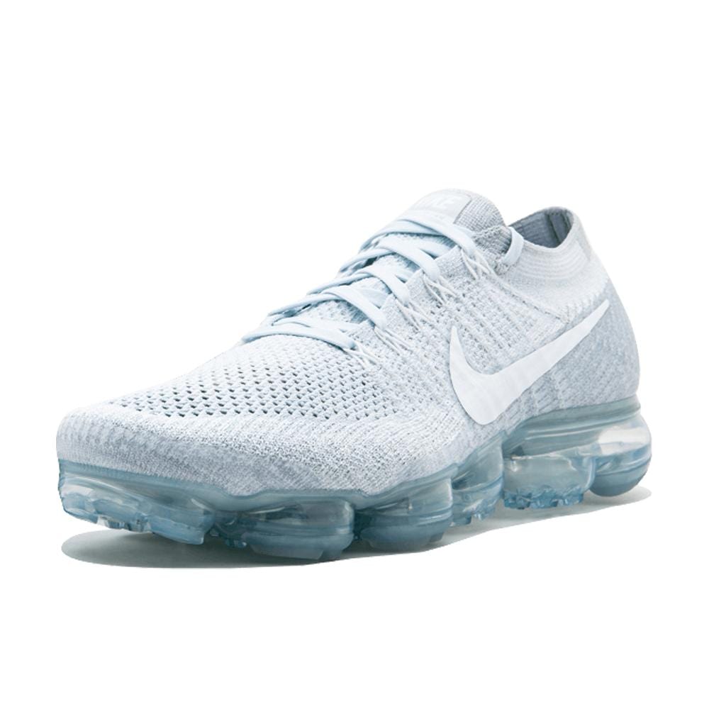 Nike Air Vapormax Flyknit Pure Platinum-White — UK 3 | EU 35.5 | US 3.5 — Lifestyle View