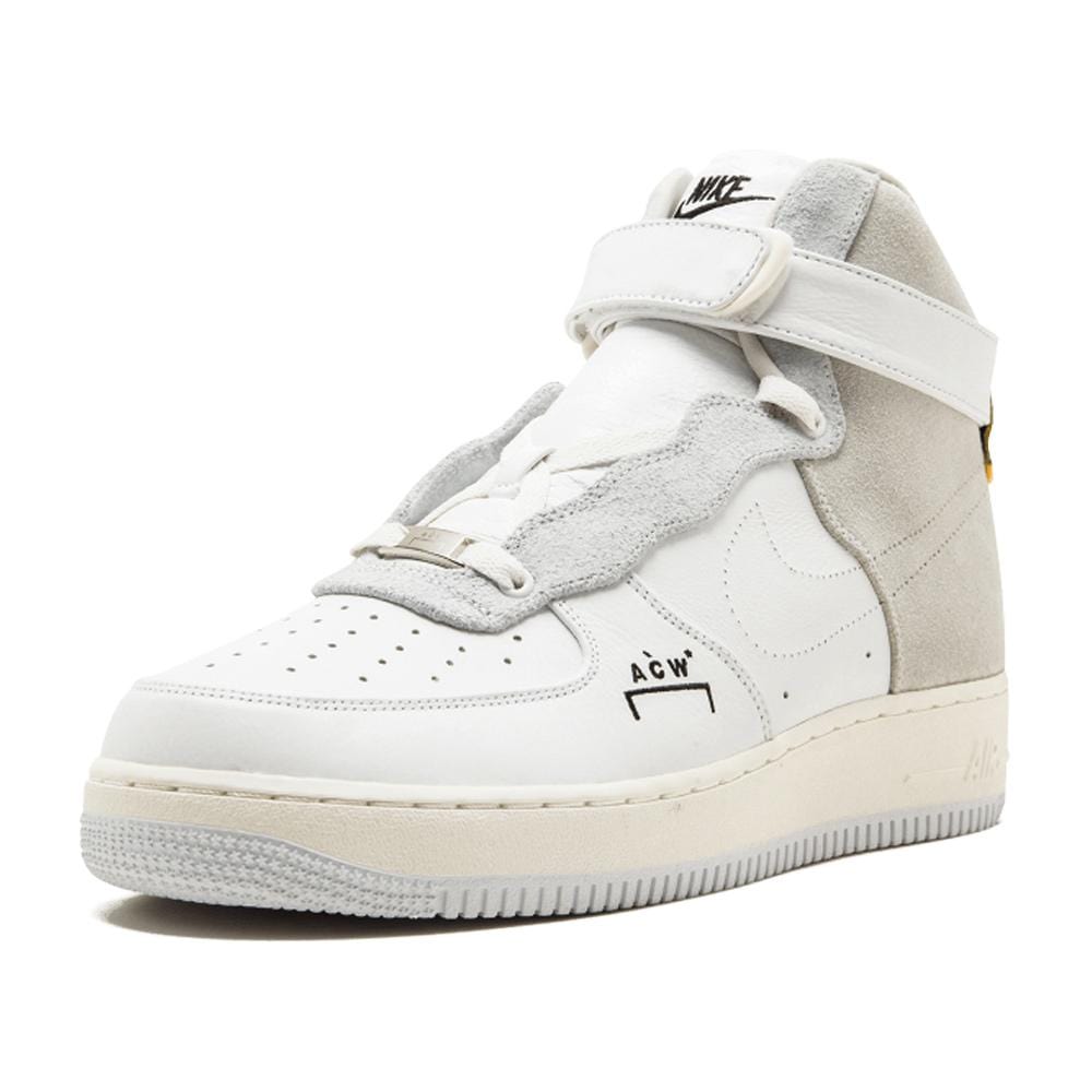 A-COLD-WALL X Nike Air Force 1 High "White-Grey" — UK 3 | EU 35.5 | US 3.5 — Top View