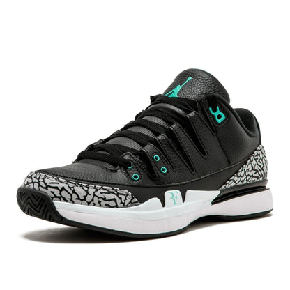 Roger Federer x Nike Zoom Vapor Air Jordan 3 Atmos — UK 3 | EU 35.5 | US 3.5 — Side View