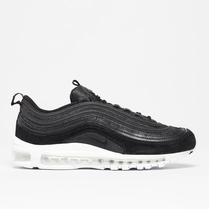 Nike Air Max 97 (Black - Black - White) — UK 3 | EU 35.5 | US 3.5 — Side View