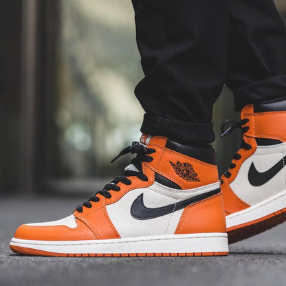 AIR JORDAN 1 RETRO HIGH OG 'REVERSE SHATTERED BACKBOARD' — 3 UK | 35.5 EU — Lifestyle View