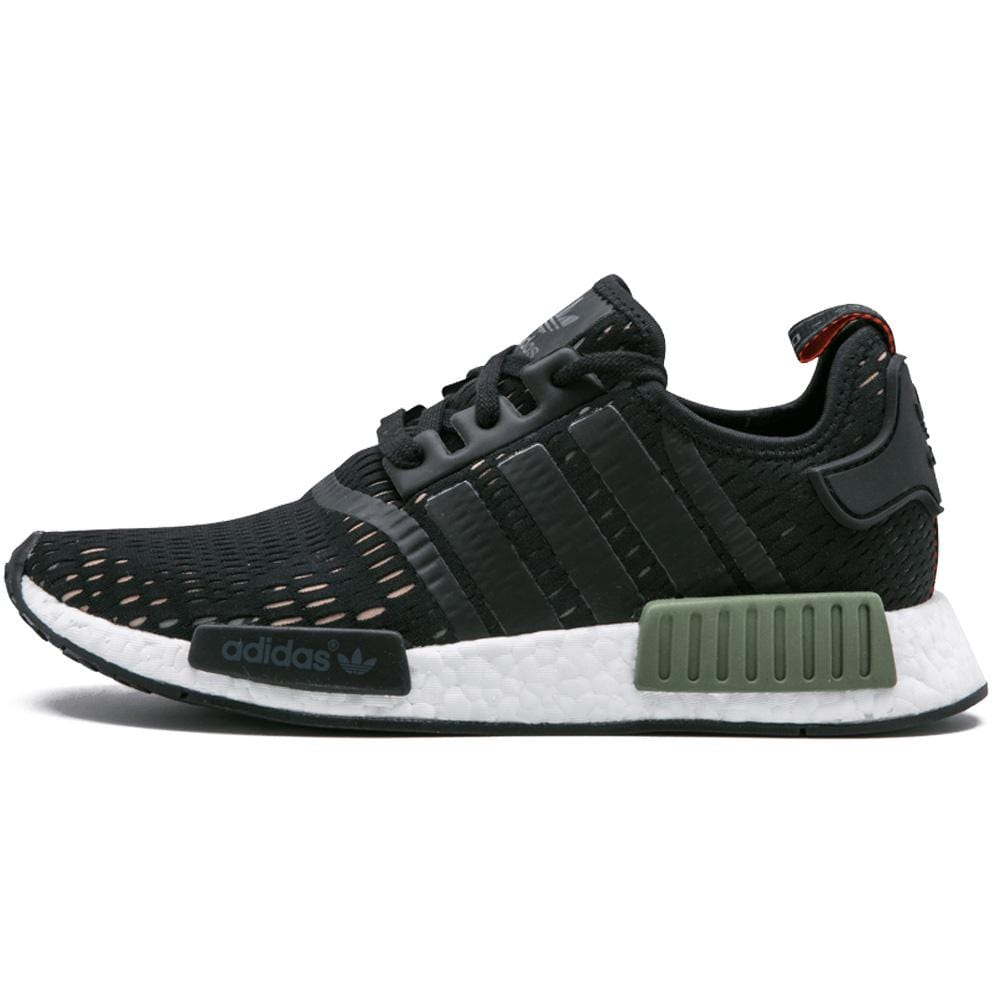 Adidas NMD R1 'Base Green' — UK 3.5 | EU 36 | US 4 — Front View