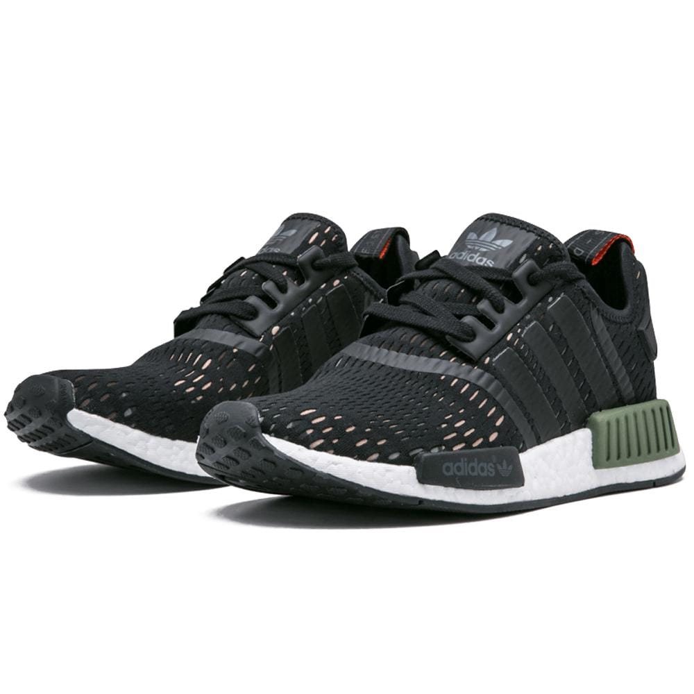 Adidas NMD R1 'Base Green' — UK 3.5 | EU 36 | US 4 — Lifestyle View