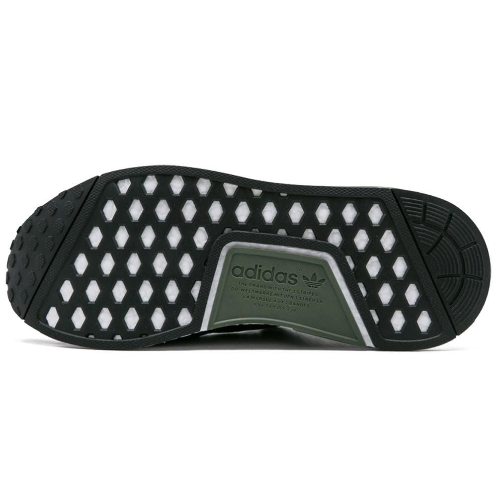 Adidas NMD R1 'Base Green' — UK 3.5 | EU 36 | US 4 — Back View