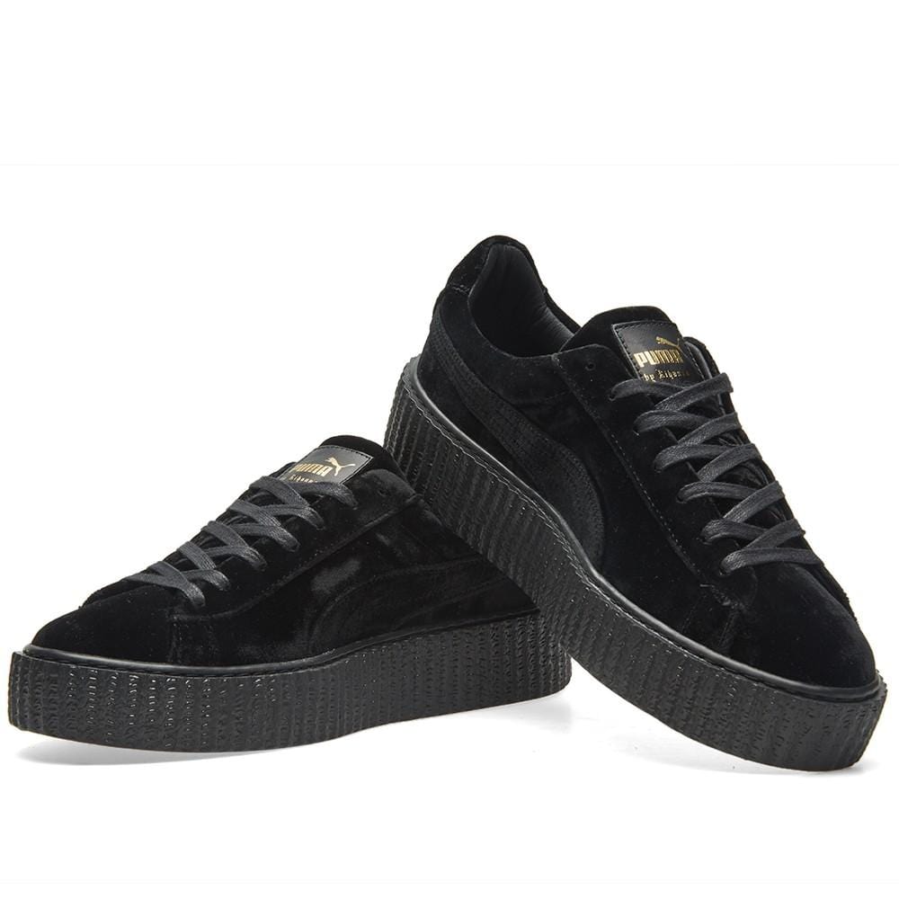 PUMA X FENTY CREEPER VELVET Black — UK 3 | EU 35.5 | US 5.5 — Alternate View 7