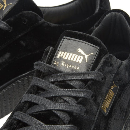PUMA X FENTY CREEPER VELVET Black — UK 3 | EU 35.5 | US 5.5 — Lifestyle View