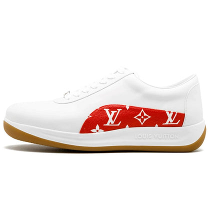 Supreme x Louis Vuitton Sport White Monogram — UK 1 — Front View