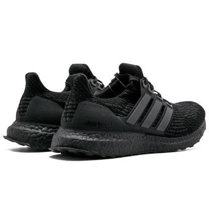 Adidas UltraBoost 3.0 "Matte Black" — UK 3.5 | EU 36 | US 4 — Back View