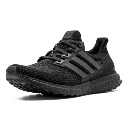 Adidas UltraBoost 3.0 "Matte Black" — UK 3.5 | EU 36 | US 4 — Top View